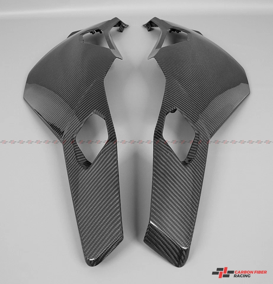 Carbon Fiber Side Panels with Winglets for Kawasaki ZX-4RR 2023-2025 - Image 2 of 3