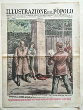 Partigiani Mussolini Colonnello Valerio Sinatra Illustrazione del Popolo 1947