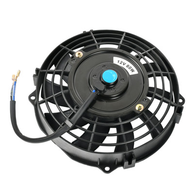 Universal 7'' Slim Fan Push Pull Electric Radiator Cooling 12V Mount Kit