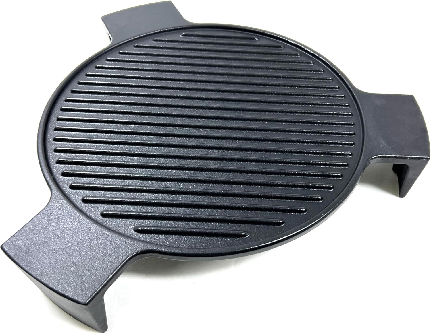 DC144 Cast Iron Plate Setter for 15&rdquo; Kamado Medium Big Green Egg Pizza Stone