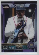 2015 Topps Chrome Rookies Purple Refractor Dante Fowler Jr #127 2u3