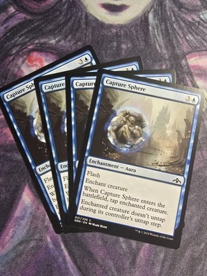 CAPTURE SPHERE X 4 N/M GUILDS OF RAVNICA MAGIC THE GATHERING
