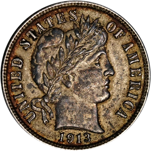 1913-P Barber Dime