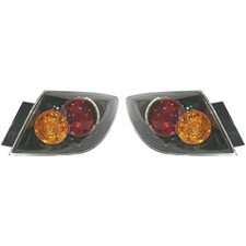 Halogen Tail Light Set For 2007-2009 Mazda 3 Standard Type Hatchback Clear 2pcs Halogen Tail Light Set For 2007-2009 Mazda 3 Standard Type Hatchback Clear 2pcs