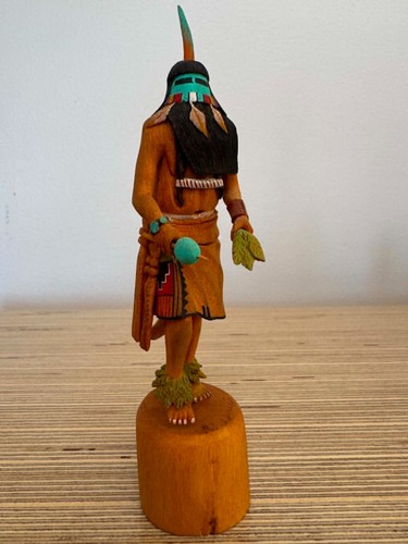 High-quality Hopi Kachina - Long haired - by Master Lawrence Martin Dallas