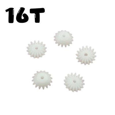 16T Bevel Gear Helical Gear Right Angle Plastic Gear DIY Model Transmission