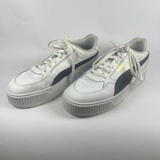 PUMA Karmen Rebelle Satin Perforated Platform...