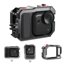 Metal Cage Case w/Adapter For Insta360 GO Ultra Camera Quick Release Accessories