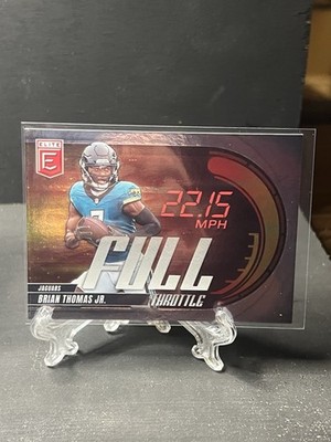 2025 Donruss Elite Full Throttle Brian Thomas Jr #2