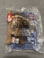 Ty Teenie Beanie Baby Spunky the Cocker Spaniel In Rare, Mint Condition!