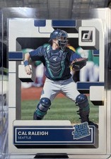 2022 Panini Donruss - Rated Rookie Cal Raleigh #39 (RC)