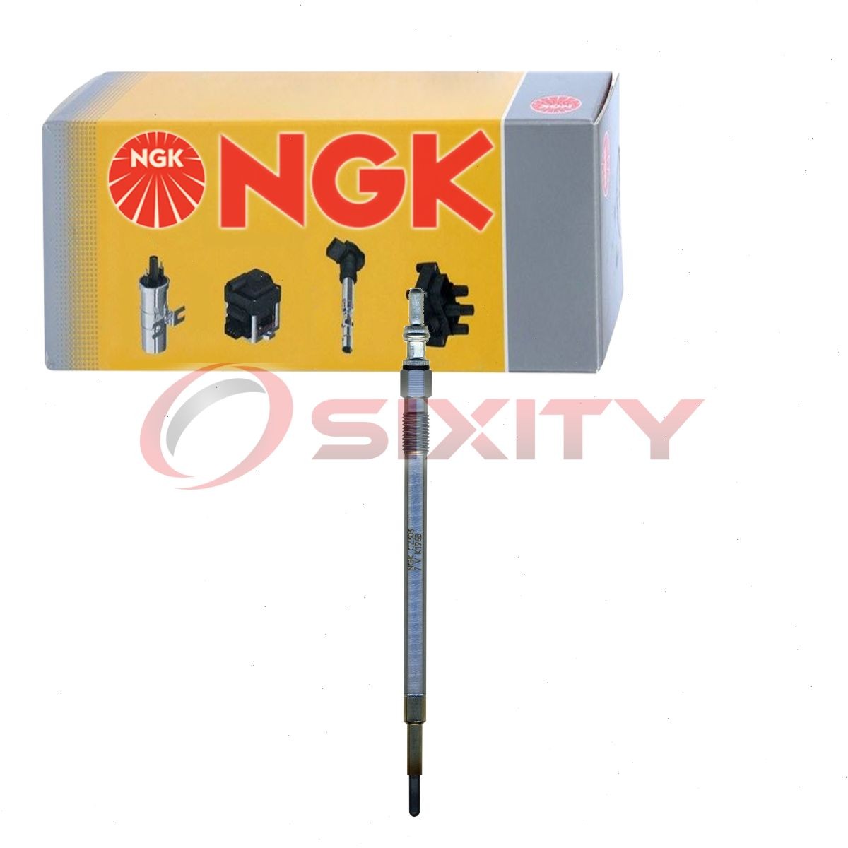 NGK 9970 CZ303 Glow Diesel Glow Plug for A 001 159 66 01 Ignition Cylinder tq