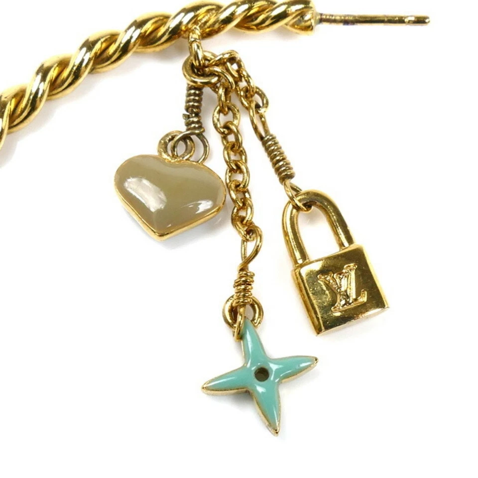 Pendientes para mujer LOUIS VUITTON Louis Vuitton GP suite criolla monograma Foto 4 de 4