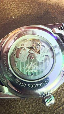 Adee Kaye Beverly Hills Lebauches Automatic Regulator 40mm 3ATM SS Black