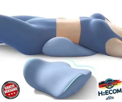 Ergonomisches Lendenkissen fürs Bett Memory Foam Rückenkissen Lendenwirbel