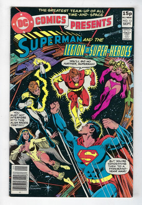 DC Comics Presents # 13 Superman & The Legion of Super-Heroes Sept 1979 VF-