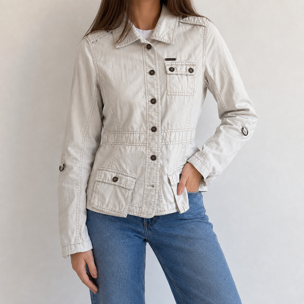 Giacca leggera Tommy Hilfiger - Taglia S - 100% Cotone