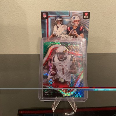 Topps Topps Chrome Stefon Diggs Serial Numbered Parallel #160 Maryland /15