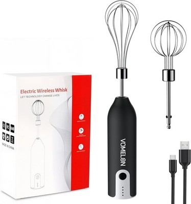 Electric Hand Mixer Whisk | Wirel Recharable Handheld Egg Beater with