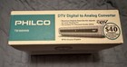Philco TB100HH9 DTV Digital To Analog TV Converter Box Tuner Open Box Never Used