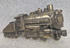 Vintage 1980 Great American Buckle Co. Ltd Ed Railroad Belt Buckle SN J2 72