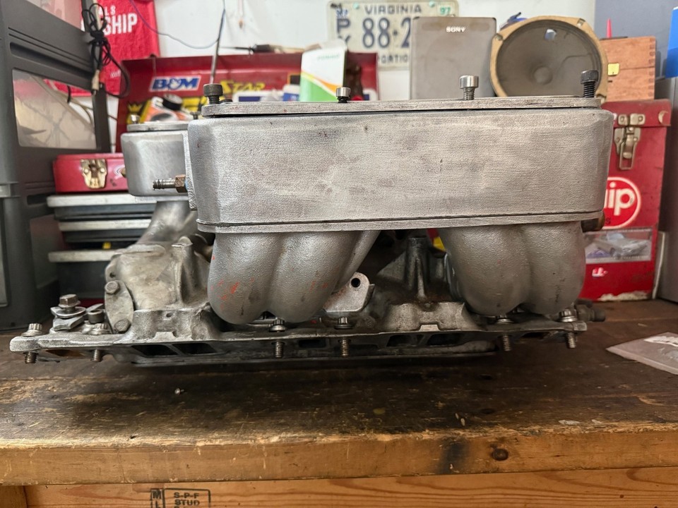 Accel Super Ram Intake Manifold Corvette Camaro Firebird 350 TPIS | eBay