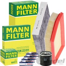 MANN FILTER INSPEKTIONSPAKET passend für RENAULT CAPTUR 2 CLIO 5 E-TECH