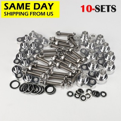 10-Sets Rear A/C Block Plug Kit For Chrysler Town & Country Dodge Grand Caravan