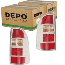 2x DEPO RÜCKLEUCHTEN SATZ WEIß passend für FORD RANGER LINKS+RECHTS