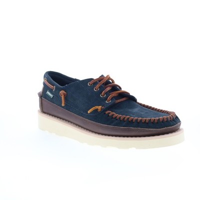 Sebago Keuka Lea Canoe Moc Herren Blau Wildleder Freizeitschuh