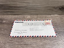 Spain 1966 Madrid Airmail Cover American Chamber Commerce USA Business Mail