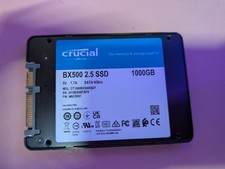 crucial bx500 2.5 SSD 1tb 5v 1.7 A  SATA  6gb/s