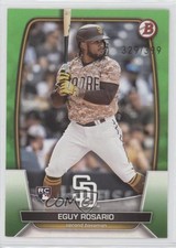 2023 Bowman Neon Green 329/399 Eguy Rosario #63 05ns