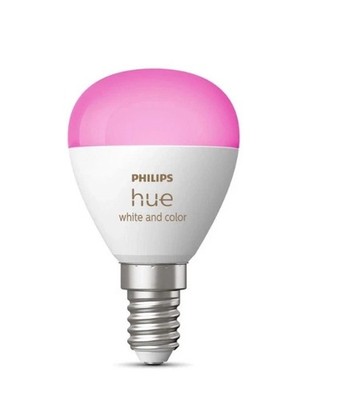 Philips Hue White & Color Ambiance LED Luster E14 Lampe Bluetooth App 9290035736