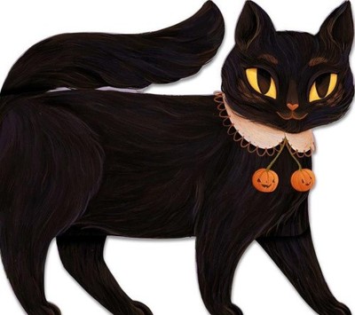 One Black Cat [Board book] by Robie Rogge [Board Book]