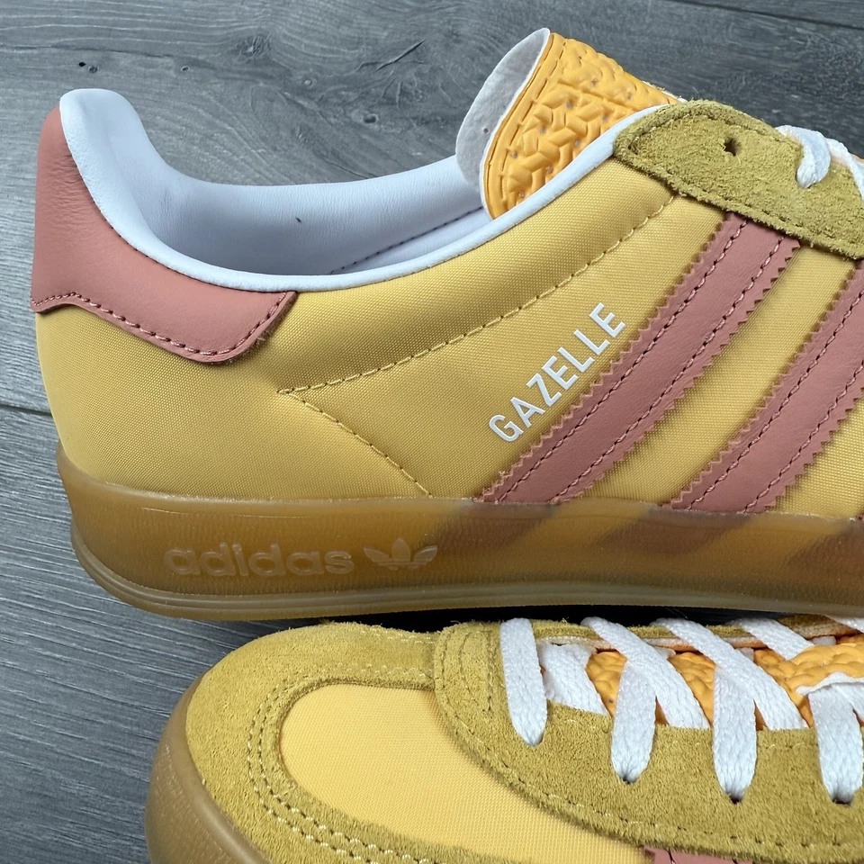 Adidas Gazelle Indoor ‘Semi Spark / Wonder Clay’ - Size UK 8.5 / EU 42 2/3 - Image 2 of 4