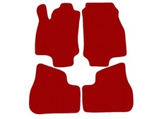 Fußmatten, Autoteppiche für Opel Astra II G 1998-2009, Rot x14 Rand