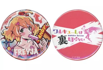Macross Δ Valkyrie Can Badge Set 2 Freya Vion Badeanzug SANKYO Presents