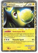 Lanturn (Prime) Holo Ultra Rare Unleashed 86/95 HP