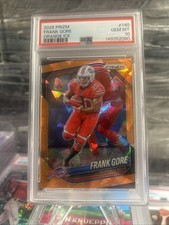 2025 Panini Prizm Orange Ice Frank Gore Bills. PSA 10!!