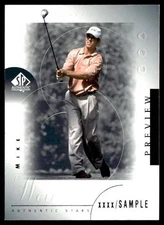 2001 Upper Deck #26 Mike Weir SP Authentic Preview