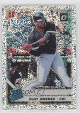 2019 Panini Donruss Optic Rated Rookies White Sparkle Prizm Eloy Jimenez #83 nd3