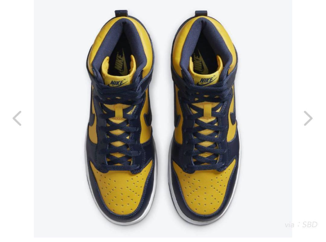Nike Dunk High Michigan Size US9