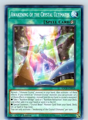 Awakening of the Crystal Ultimates Common 1st Edition SDCB-EN016 NM