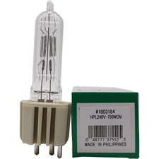 Ushio HPL 750W 240V 300HR Stage  Studio Lamp 750/240 - 1003184
