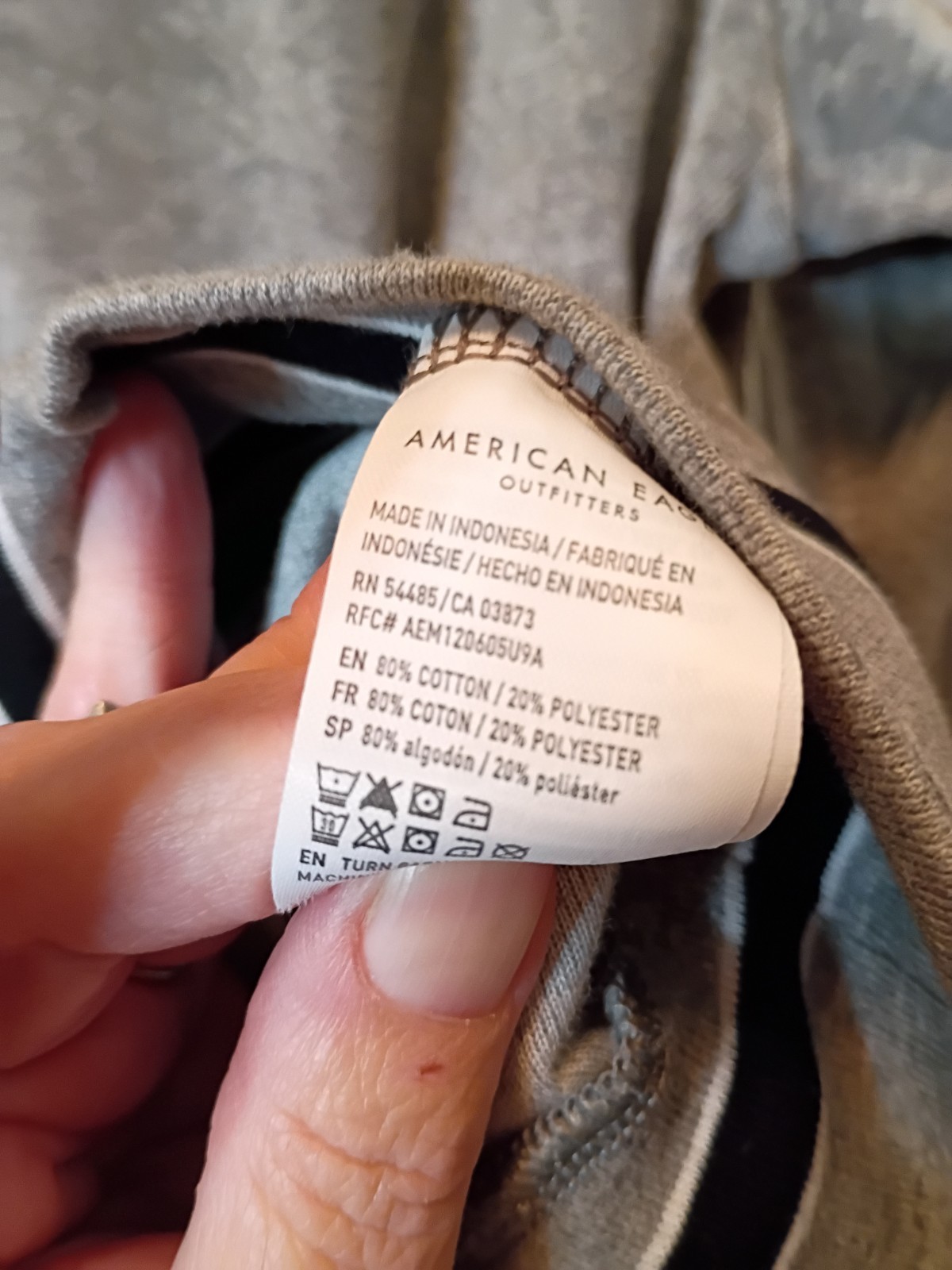 American Eagle Super Soft Large Gray Pullover Swe… - image 5