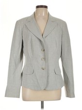 Van Heusen Women Gray Blazer L