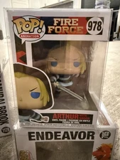 Fire Force Arthur With Sword 978 w/protector