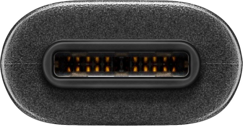 Goobay USB 2.0 Kabel USB Typ C auf Micro-USB Typ B 2.0, schwarz - Länge: 0,20m - Bild 2 von 3