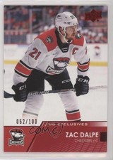 2021-22 Upper Deck AHL Exclusives 52/100 Zac Dalpe #48 7l6